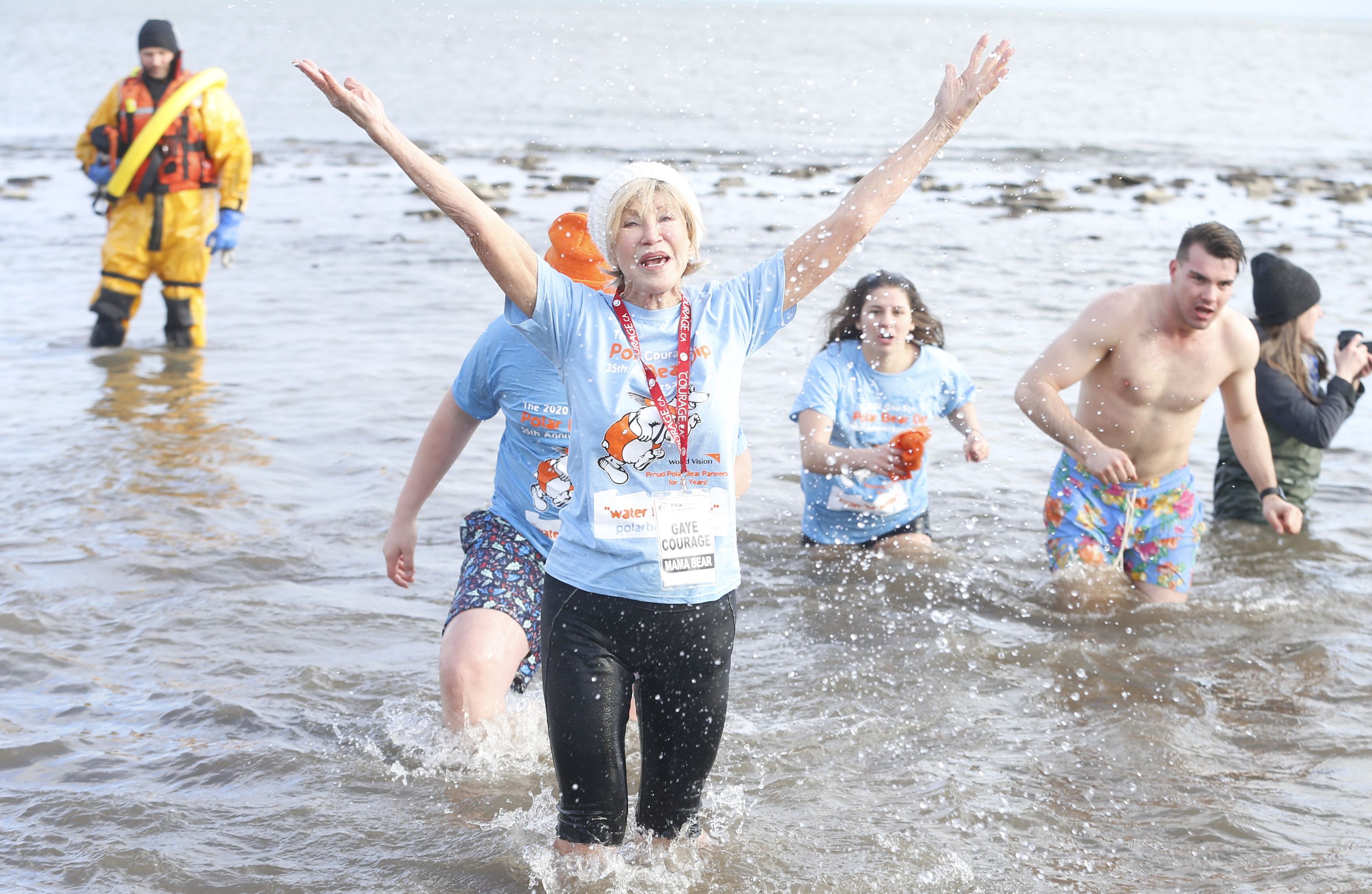 Annual New Years Day Courage Polar Bear Dip Goes Virtual This Year