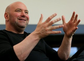 UFC boss Dana White has opened his arms to the courageous young security guard. POSTMEDIA