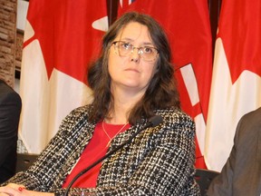 OECTA President Liz Stuart on Dec. 12, 2019.. (Toronto Sun/Antonella Artuso)
