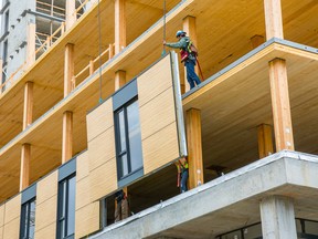 Alberta,  a province better known for its oil industry than its forestry sector will permit wood towers up to 12 storeys, doubling the previous building code height limit.