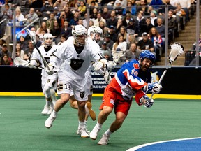 Toronto Rock's Rob Hellyer scored six goals against the Vancouver Warriors on Saturday night. (TORONTO ROCK PHOTO)