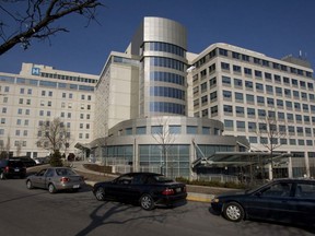 North York General Hospital at Hwy. 401 at Leslie St. where Dr. George Doodnaught practices.