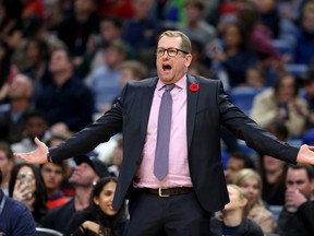 Nick Nurse and his Raptors staff will be coaching at the NBA all-star game this weekend. The Raptors hit the break with an impressive 
40-15 record.  USA TODAY Sports