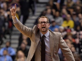 By having the second-best record in the Eastern Conference, Raptors’ Nick Nurse and his staff will be coaching Team Giannis at the all-star game in Chicago.   Dan Hamilton-USA TODAY Sports ORG XMIT: USATSI-407018