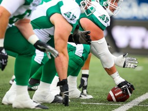 Saskatchewan Roughriders Dariusz Bladek has signed a deal to play for Toronto this season.  Al Charest/Postmedia