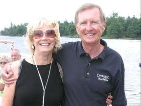 Retired senator Bob Runciman and his wife, Jeannette. (Joe Warmington, Toronto Sun)