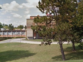 Cedarbrae Collegiate 
 on Markham Rd. in Scarborough. (Google Maps)