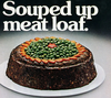 Lipton Soup meatloaf recipe from a Lipton vintage ad.