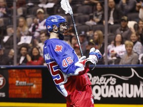 Rock’s Damon Edwards is the longest-serving defender on the team. (JACK BOLAND/TORONTO SUN FILES)