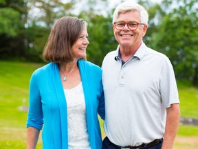 Dave Andrews and his wife Marleen. Supplied Photo