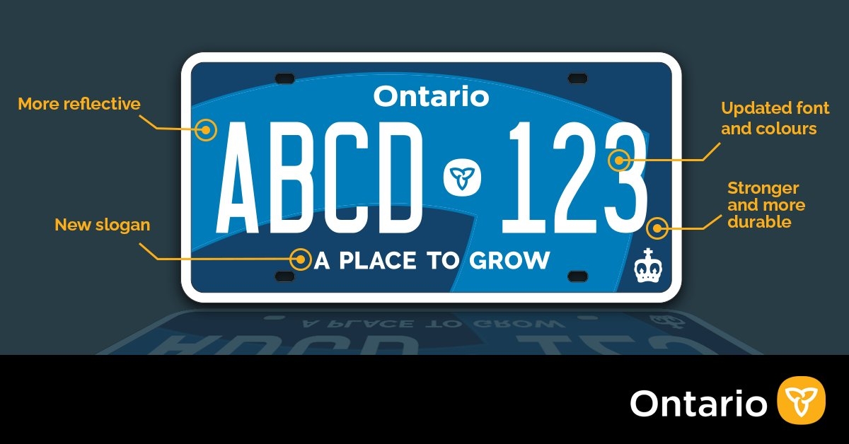 Yours to Discover again as Ontario nixes blue licence plates Toronto Sun