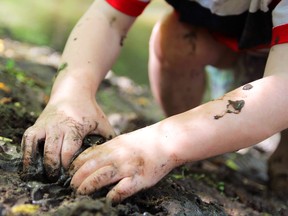 There's nothing nicer than the dirty hands of a child digging in the earth. (Getty Images)