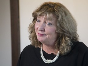 Marilyn Gladu, the fourth official candidate in the Conservative leadership race, on Thursday, Feb. 20, 2020. (Craig Robertson/Toronto Sun/Postmedia Network)