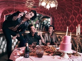 Green Day L-R: Billie Joe Armstrong, Tre Cool and Mike Dirnt. (Pamela Littky)