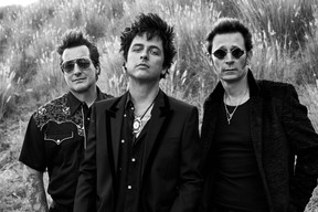 Green Day L-R: Tre Cool, Billie Joe Armstrong and Mike Dirnt. (Pamela Littky)