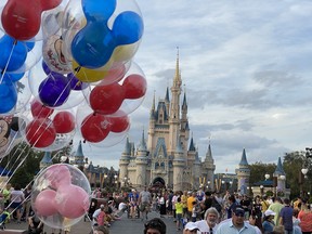 No visit to Disney’s Magic Kingdom is complete without a look at Cinderella's Castle. (IAN SHANTZ/TORONTO SUN)
