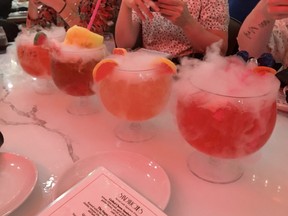 The cocktails are served with flair at Sugar Factor in the Seminole Hard Rock Hotel and Casino Tampa. (Cynthia McLeod/Toronto Sun)