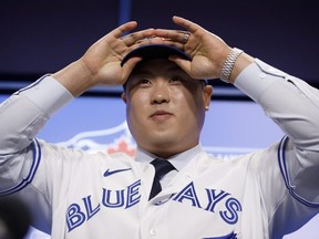 New Blue Jays pitcher Hyun-Jin Ryu. THE CANADIAN PRESS