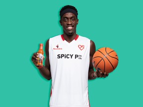 Toronto Raptor Pascal "Spicy P" Siakam  has teamed up with Nando for a food initiative to help the Right To Play non-profit organization that protects, educates and empowers children