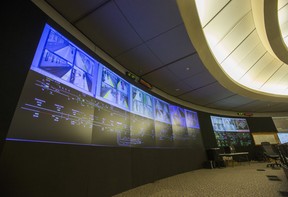 Staff monitoring TTC surveillance footage at the TTC Transit Control Centre in Toronto, Ont. on Wednesday February 26, 2020. Ernest Doroszuk/Toronto Sun/Postmedia
