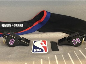 NBA officials will be honouring the memory of Kobe Bryant during NBA All Star events by using these whistles throughout the weekend. (supplied photo)