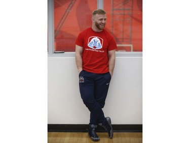 Clayton Pye, a wrestler at Brock University, has overcome adversity after almost being fatally stabbed a few years ago, is well on his way to competing for Canada at the Olympics.  in Toronto, Ont. on Tuesday February 18, 2020. Jack Boland/Toronto Sun/Postmedia Network