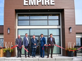 On Monday, Feb. 24, Empire Communities held a ribbon cutting ceremony to mark the launch of its Livingston community of bungalows and two-story detached homes in Hagersville, Ont.
