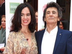 Sally Wood and Ronnie Wood attend the Prince's Trust And TK Maxx & Homesense Awards at London Palladium on March 11, 2020 in London. (Stuart C. Wilson/Getty Images)