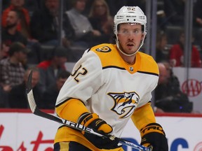 Ryan Johansen and the Nashville Predators visit the Leafs on Thursday night. (GETTY IMAGES)