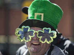 A St. Patrick's Day Parade participant in Toronto. (Toronto Sun files)