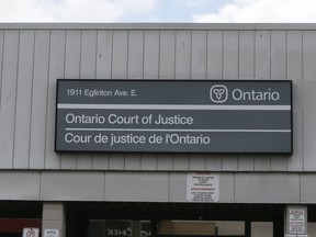 The Scarborough courthouse on 1911 Eglinton Ave. E.