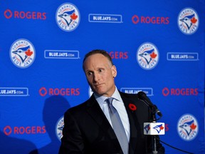 Toronto Blue Jays president and chief executive officer Mark Shapiro addressed the current postponement of the MLB season on Friday. (THE CANADIAN PRESS)