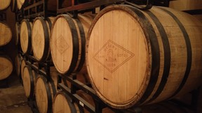 Aging barrels at Desert Door distillery in Driftwood, Texas. DAVE POLLARD/TORONTO SUN