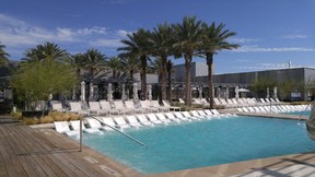 The stunning seventh-floor pool deck at the Fairmont Austin. DAVE POLLARD/TORONTO SUN