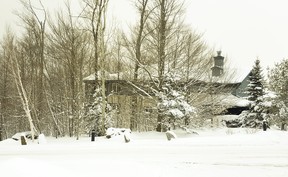 Smugglers’ Notch Resort nestled in trees and snow in Vermont. Veronica Henri/Toronto Sun