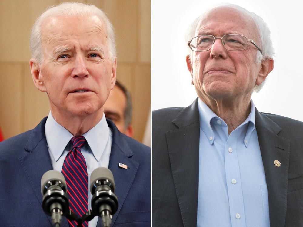 BIDEN VS. BERNIE: The Fight To Face Trump In Presidential Campaign ...