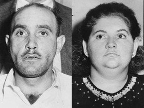 Lonely Hearts Killers Raymond Fernandez and Martha Beck died in the electric chair 69 years ago today.