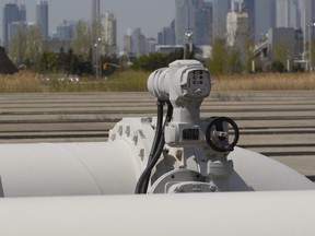 Ashbridges Bay Waste Treatment Plant in Toronto