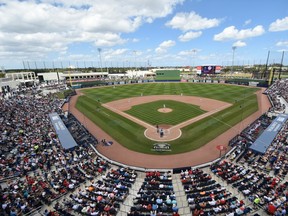 FITTEAM Ballpark of The Palm Beaches (home of the reigning World Series champion Washington Nationals and the Houston Astros) in West Palm Beach. (Supplied)