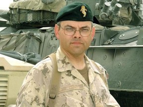 Charles Jansen, serving as a Major in the Canadian Forces in Kandahar, Afghanistan