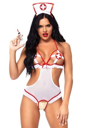 A UK medical fetish wear company has donated its inventory to the struggling National Health Service. AMAZON