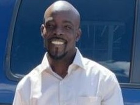 Birchfield Matthews, 43, was found stabbed in an apartment inside the building.