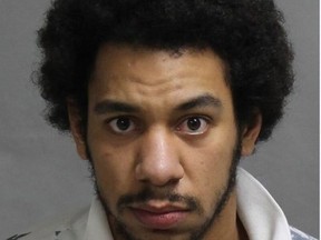 Jamaal Koehler, 25, faces a slew of sex-trafficking related charges. (Toronto Police handout)
