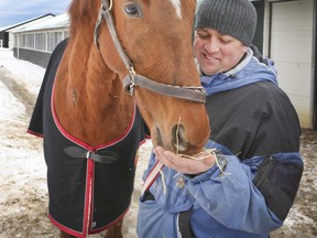 Trainer Kevin Attard is currently in Florida trying to get himself and his horses back to Canada.  Veronica Henri/Toronto Sun