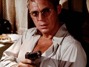 Steve McQueen starred in the film adaptation of Jim Thompson's hard boiled crime classic, The Getaway.