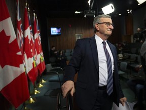 Dr. David Williams, Medical Officer of Health of Toronto speaks about the Coronavirus at Queens Park in Toronto on Monday