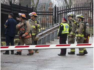 As Torontonians adjust to life during the Covid-19 pandemic;  Toronto Fire continue to respond to a calls, this one off Yonge Street,  on Sunday March 29, 2020. Stan Behal/Toronto Sun/Postmedia Network