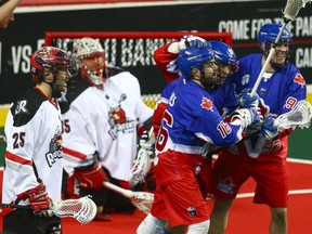 The Toronto Rock host the Calgary Roughnecks Sunday. Jim Wells/Postmedia