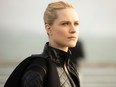 Evan Rachel Wood plays Dolores Abernathy on HBO's Westworld.