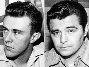 Richard "Dick" Hickock and Perry Smith. The In Cold Blood killers were hanged on April 14, 1965.